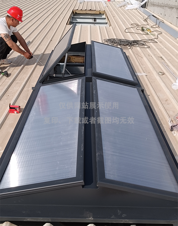 兰州王老吉生产车间兴庆排烟天窗