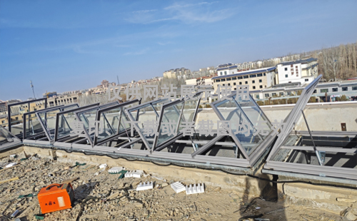 敦煌博物馆兴庆排烟天窗