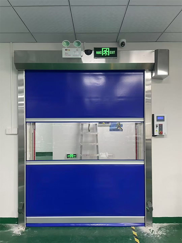 兴庆快速兴庆卷帘门在冷链物流仓储区的应用实践
